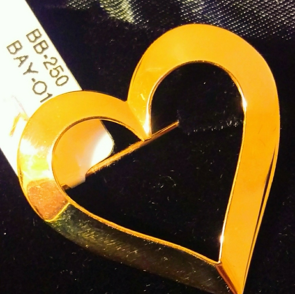 14kt Gold Tiffany Designer Pin